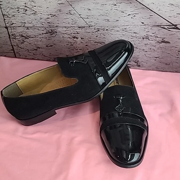 Reno Leather Slip-On Tassels Shoes display picture 1